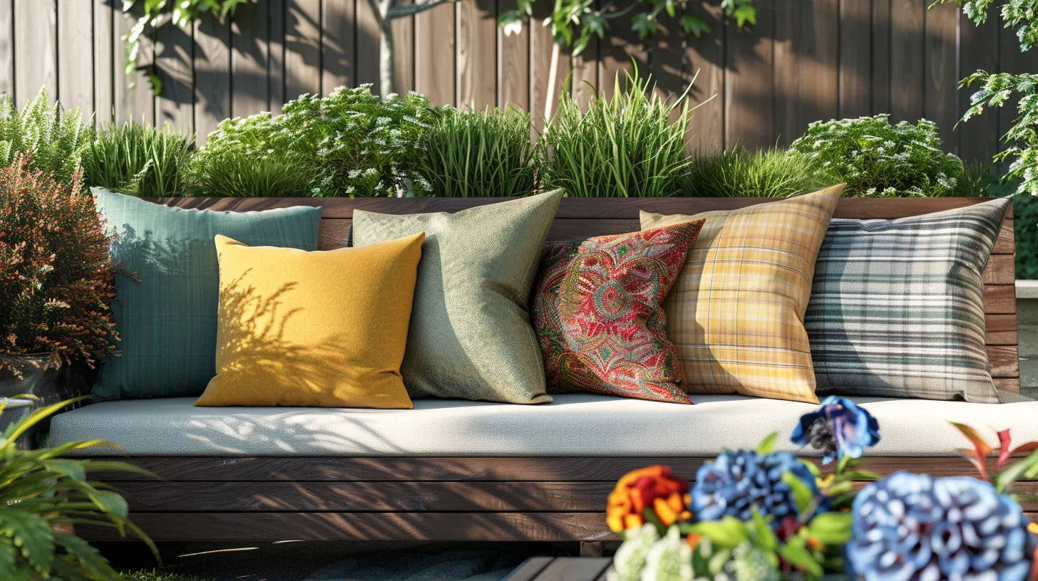 Outdoor cushions and throws clearance