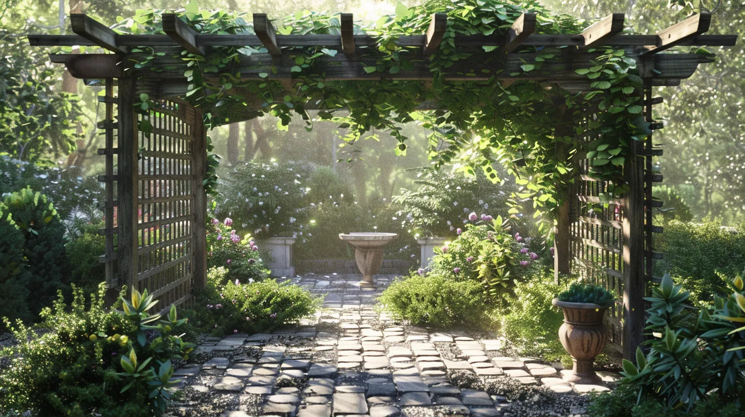 Garden pergola discount