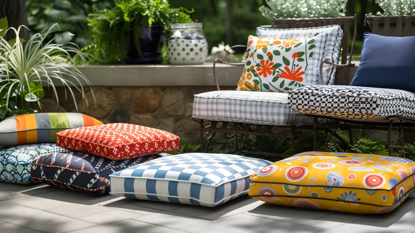 Garden pillows best sale