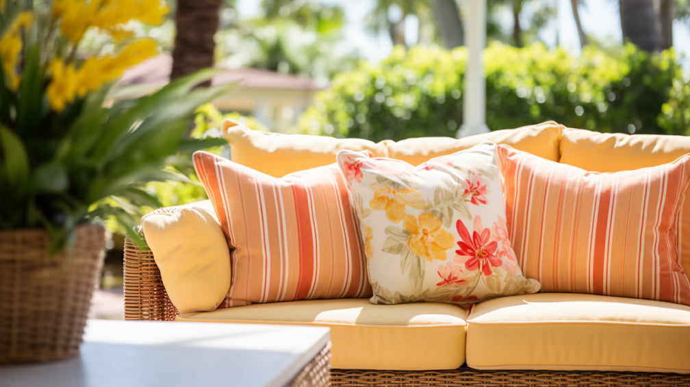Outdoor couch pillows clearance