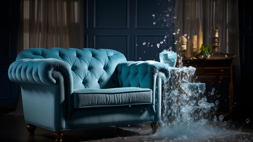 Couch without removable sales cushions