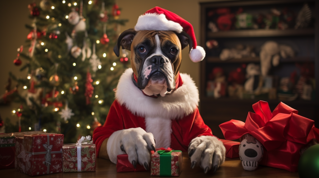 Deck the Paws Adorable Boxer Christmas Ornaments to Make Your