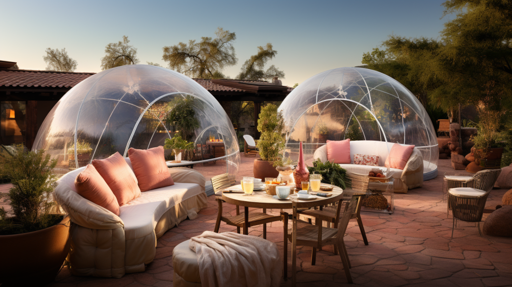 Outdoor furniture tent clearance