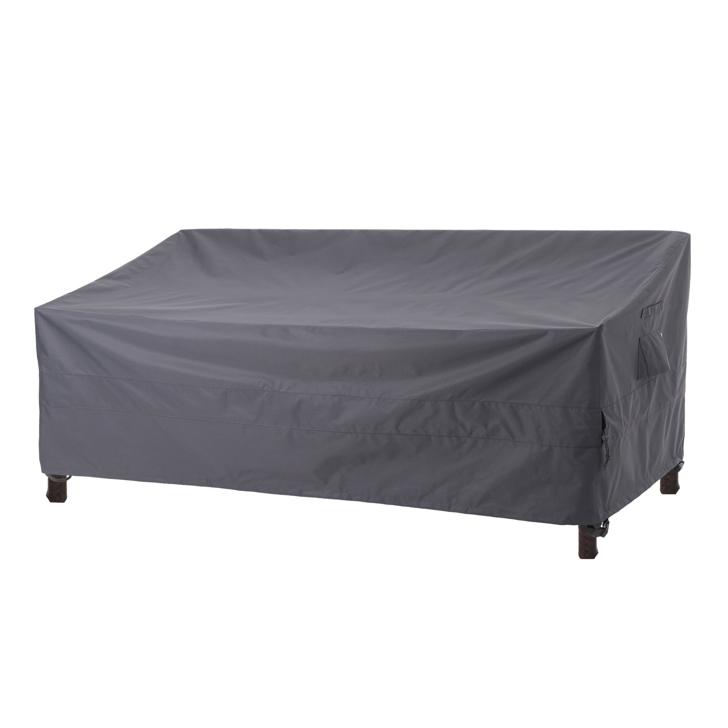 Waterproof Outdoor Patio Sofa/Loveseat/Bench Cover - Gray - Dancing Garden Collection