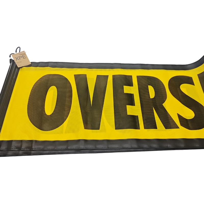Polyester Textile Bunting Durability Safety Warning Flag.