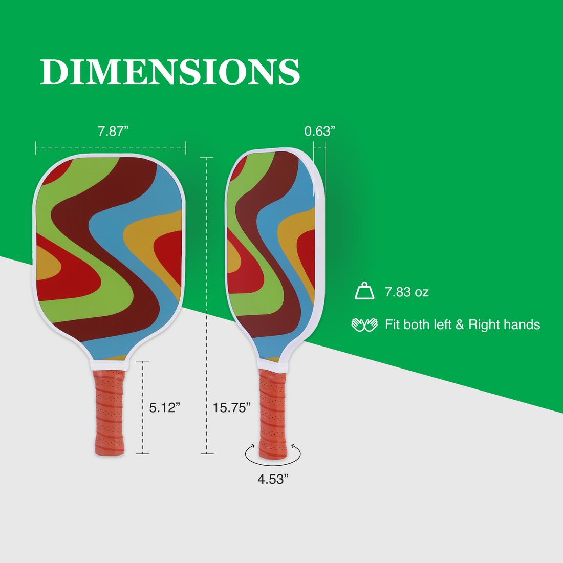 Fiberglass Pickleball Paddle Set – USAPA Approved Pickleball Paddles for Beginners & Adults