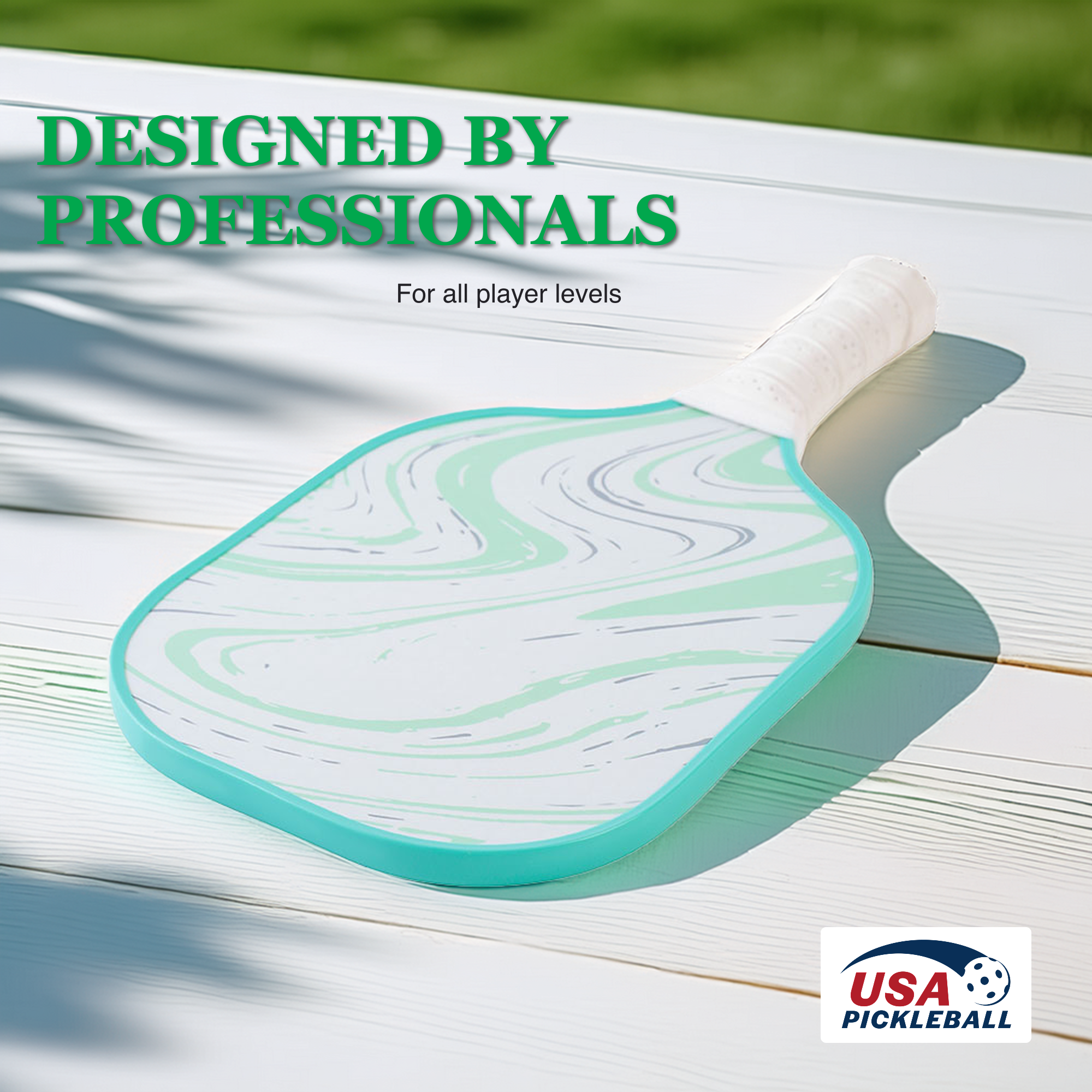 Fiberglass Pickleball Paddle Set – USAPA Approved Pickleball Paddles for Beginners & Adults
