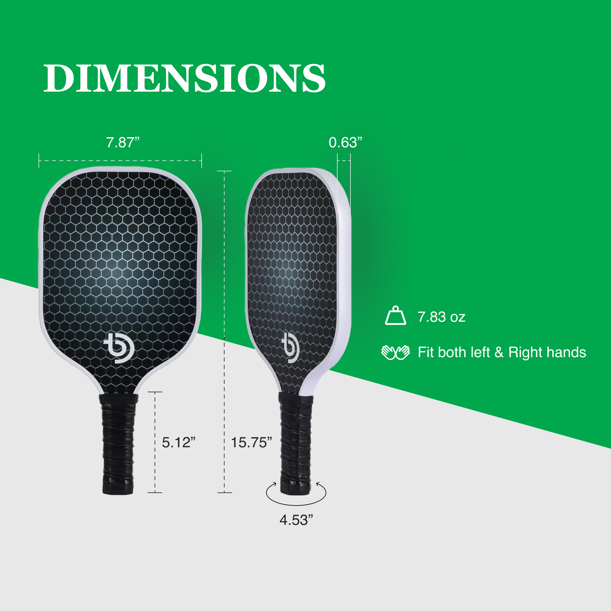 Fiberglass Pickleball Paddle Set – USAPA Approved Pickleball Paddles for Beginners & Adults