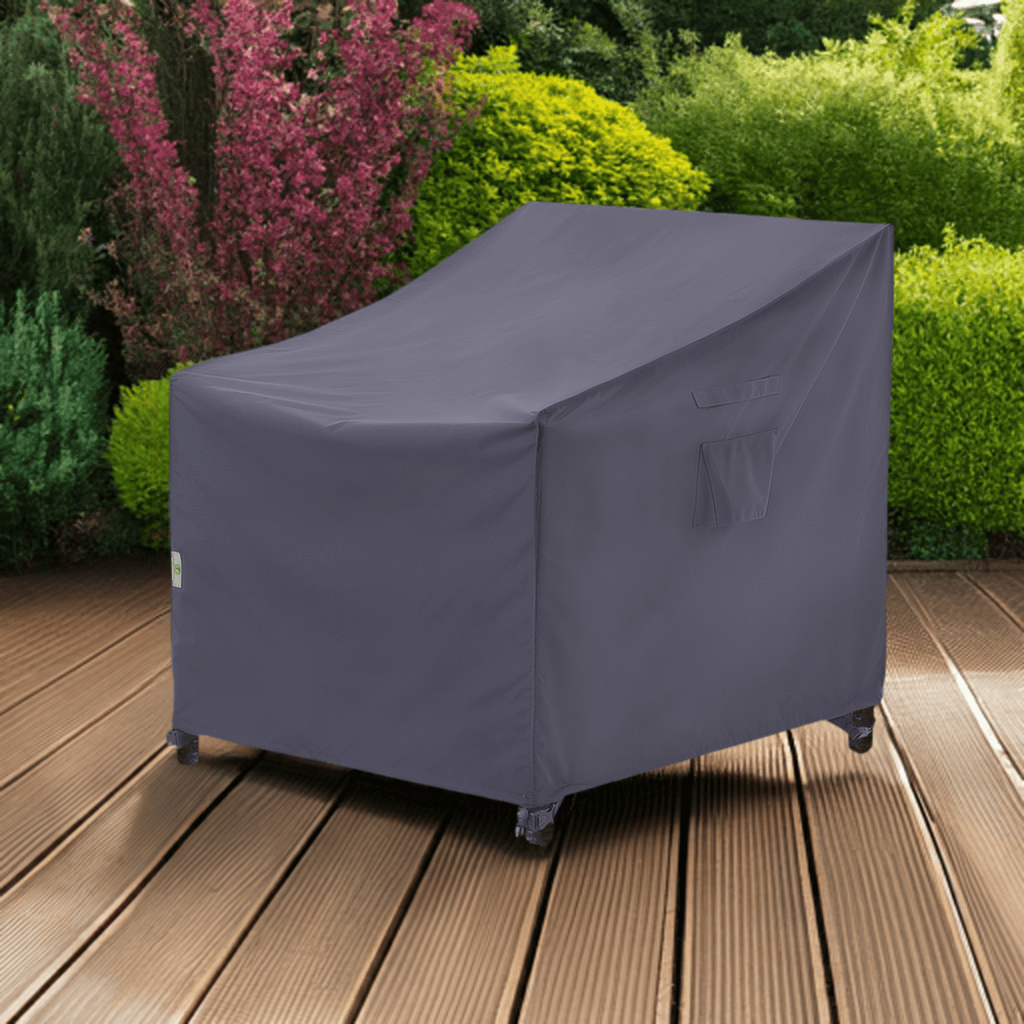 2025 Edition Waterproof Outdoor Patio Chair Cover - Grey.