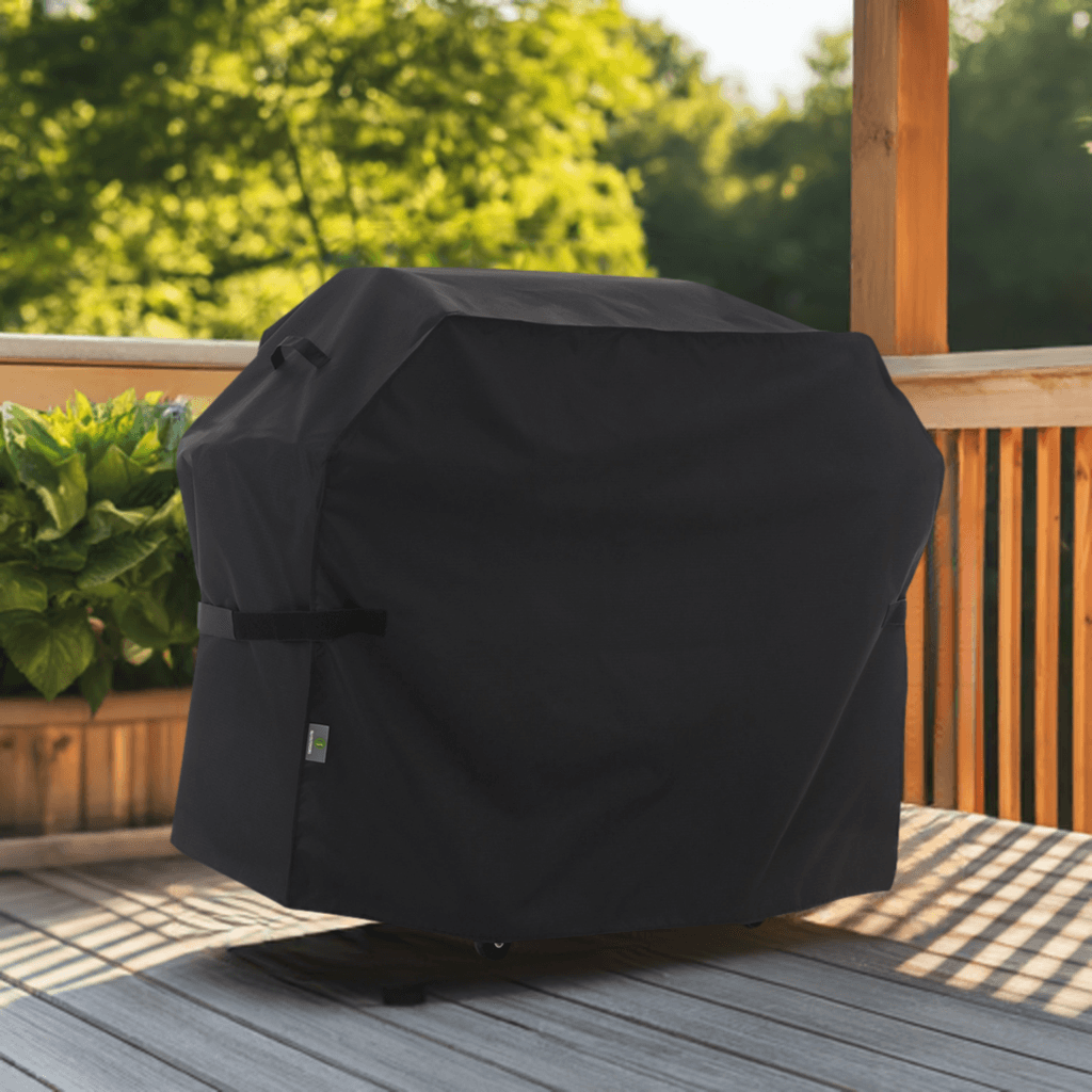 2025 Edition Waterproof Outdoor Patio Grill Cover - Black.