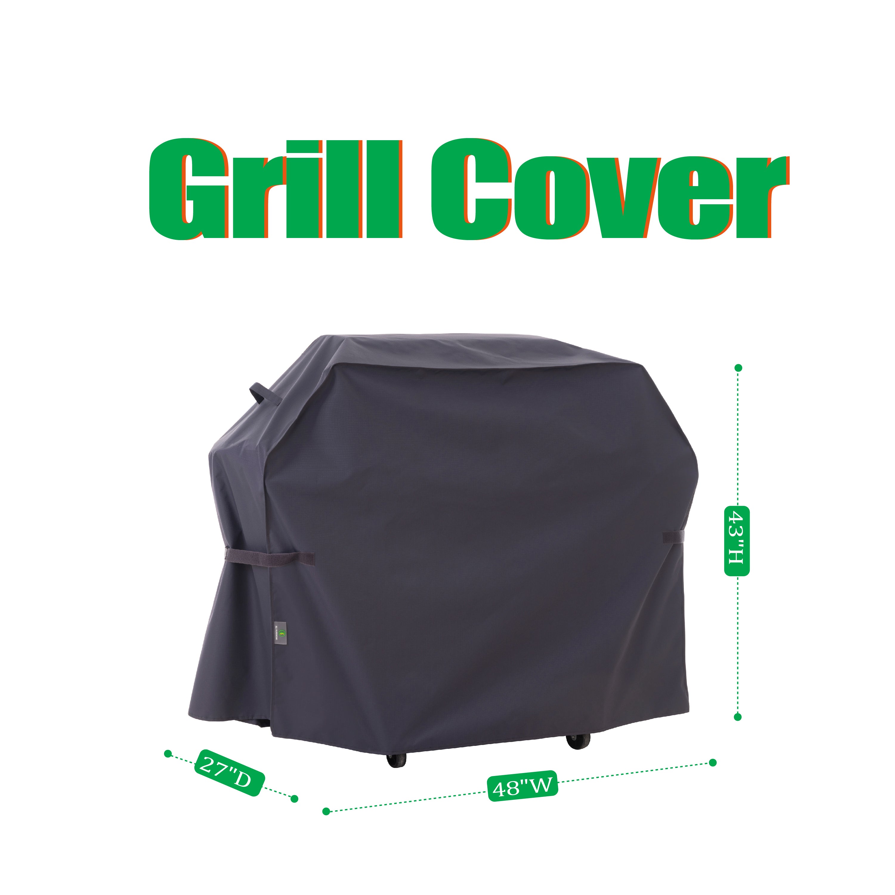 2025 Edition Waterproof Outdoor Patio Grill Cover - Grey