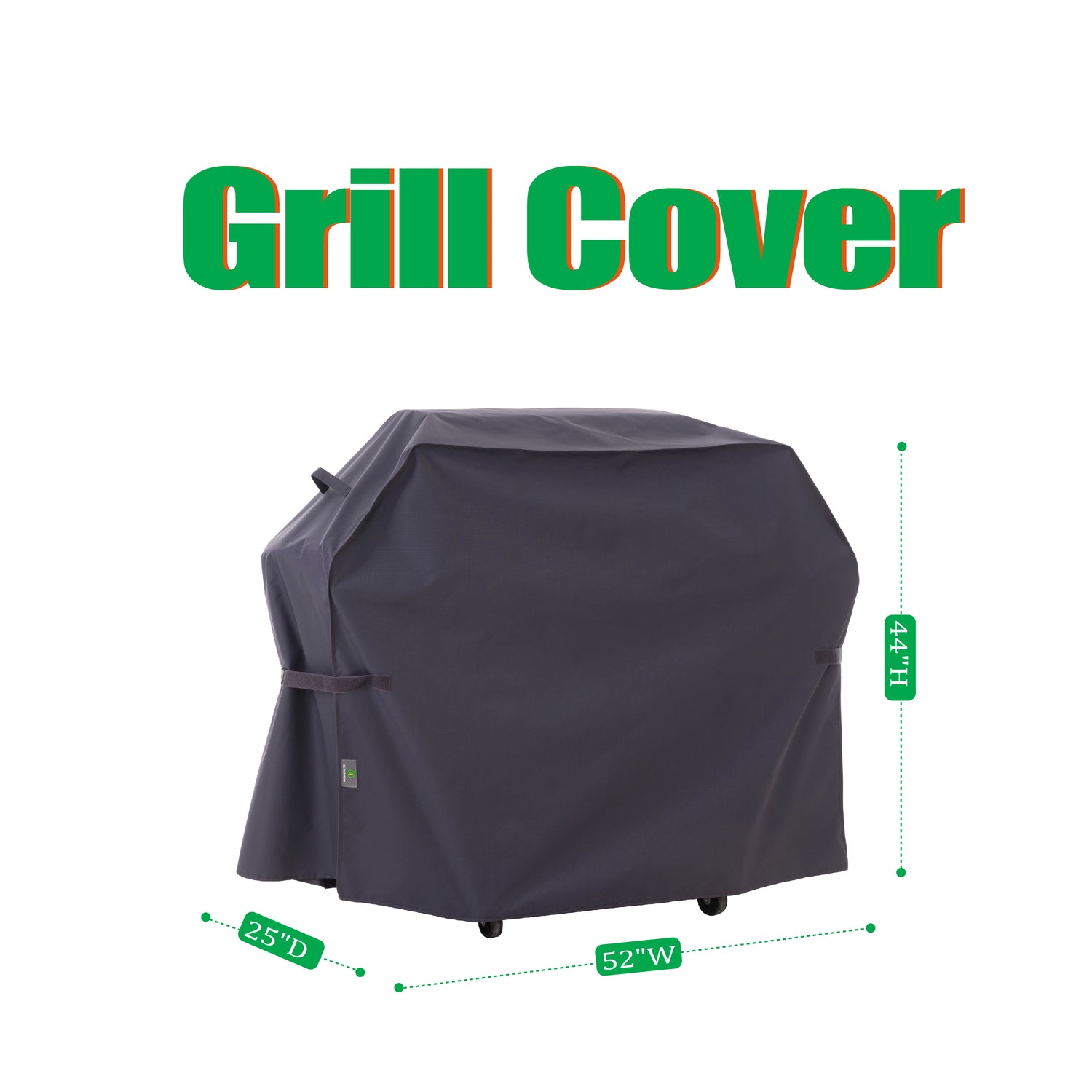 2025 Edition Waterproof Outdoor Patio Grill Cover - Grey
