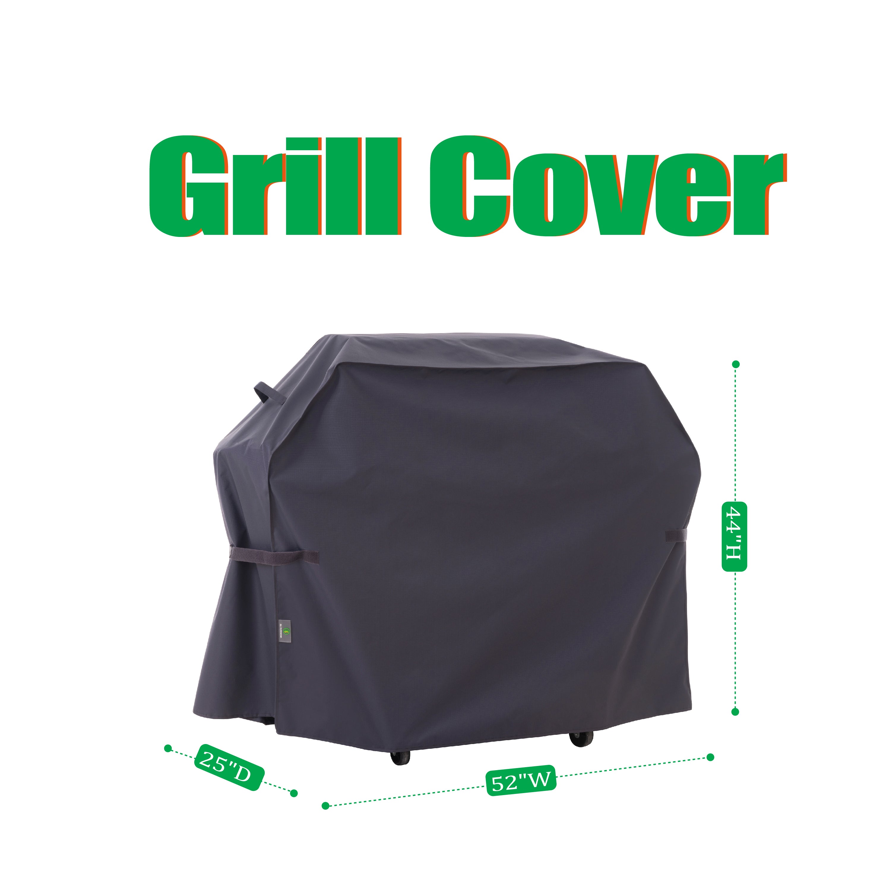 2025 Edition Waterproof Outdoor Patio Grill Cover - Grey