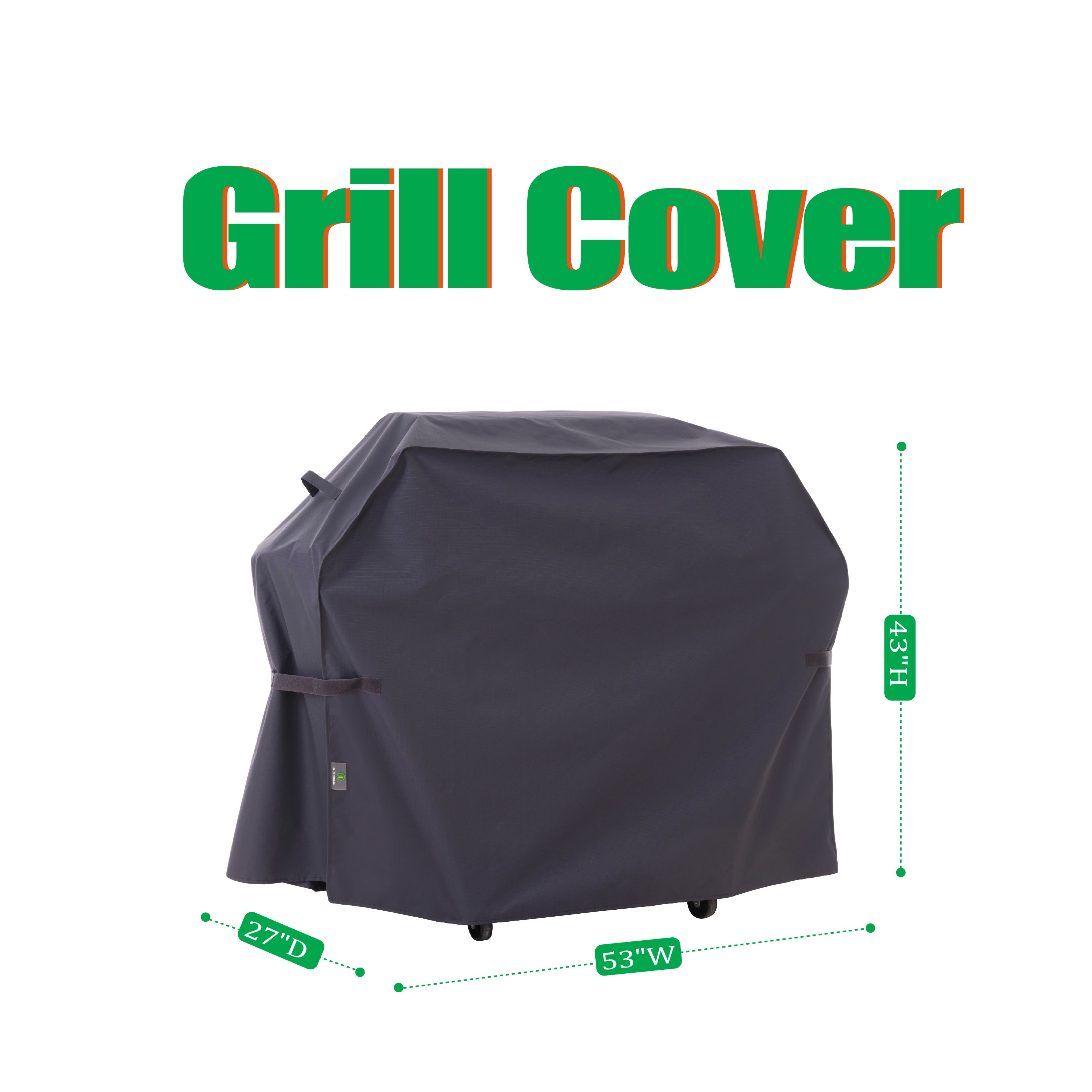2025 Edition Waterproof Outdoor Patio Grill Cover - Grey