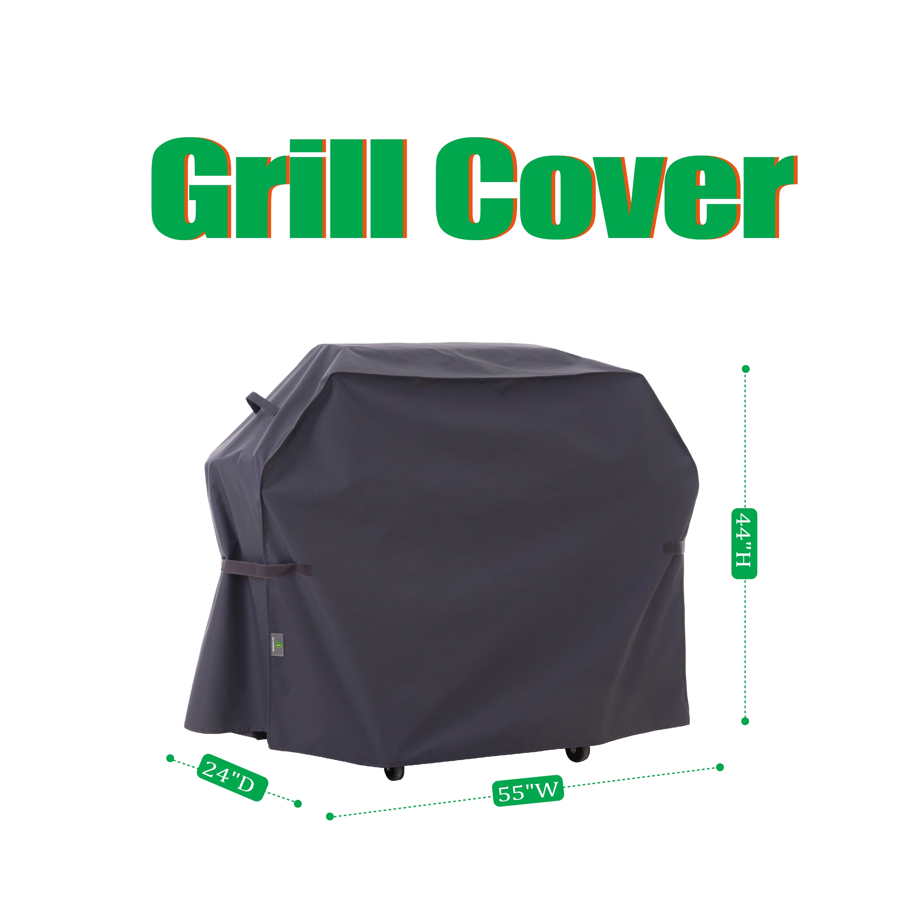 2025 Edition Waterproof Outdoor Patio Grill Cover - Grey