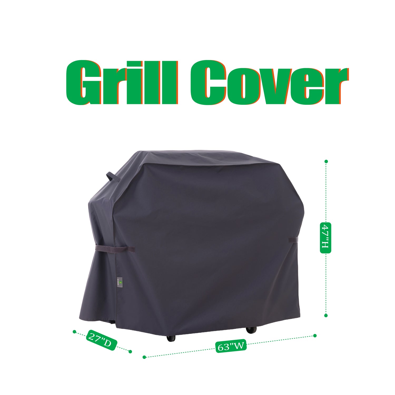 2025 Edition Waterproof Outdoor Patio Grill Cover - Grey