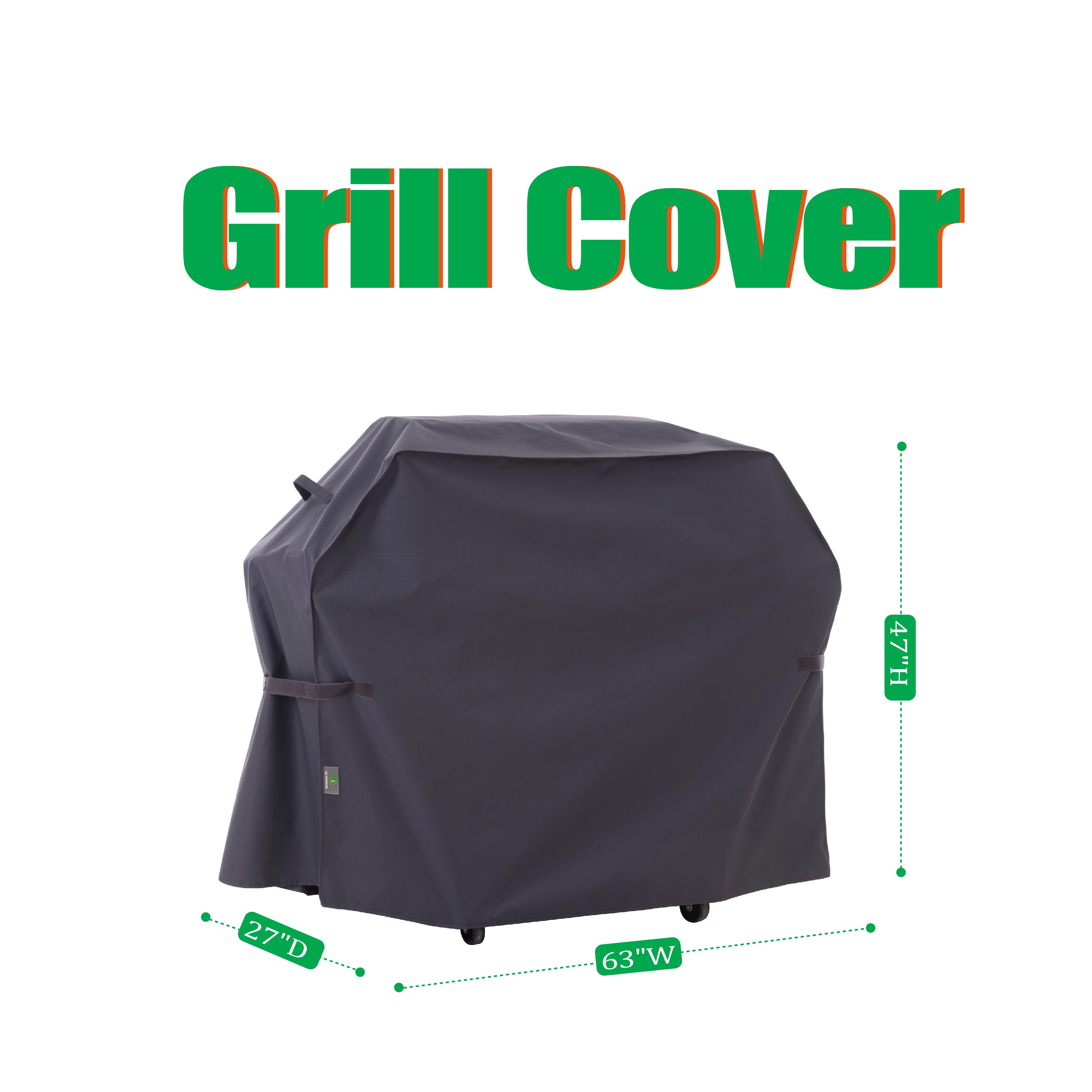 2025 Edition Waterproof Outdoor Patio Grill Cover - Grey