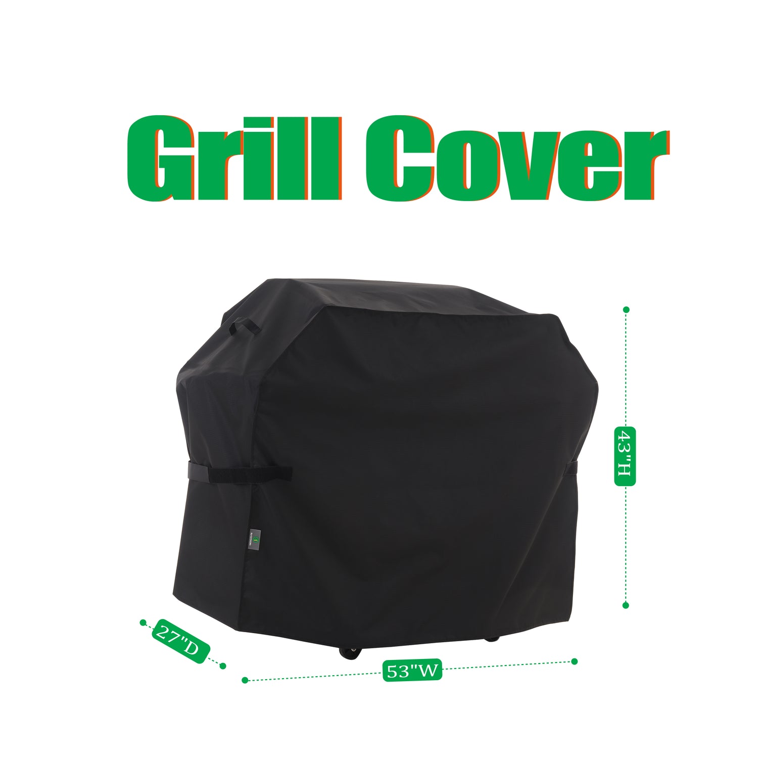 2025 Edition Waterproof Outdoor Patio Grill Cover - Black