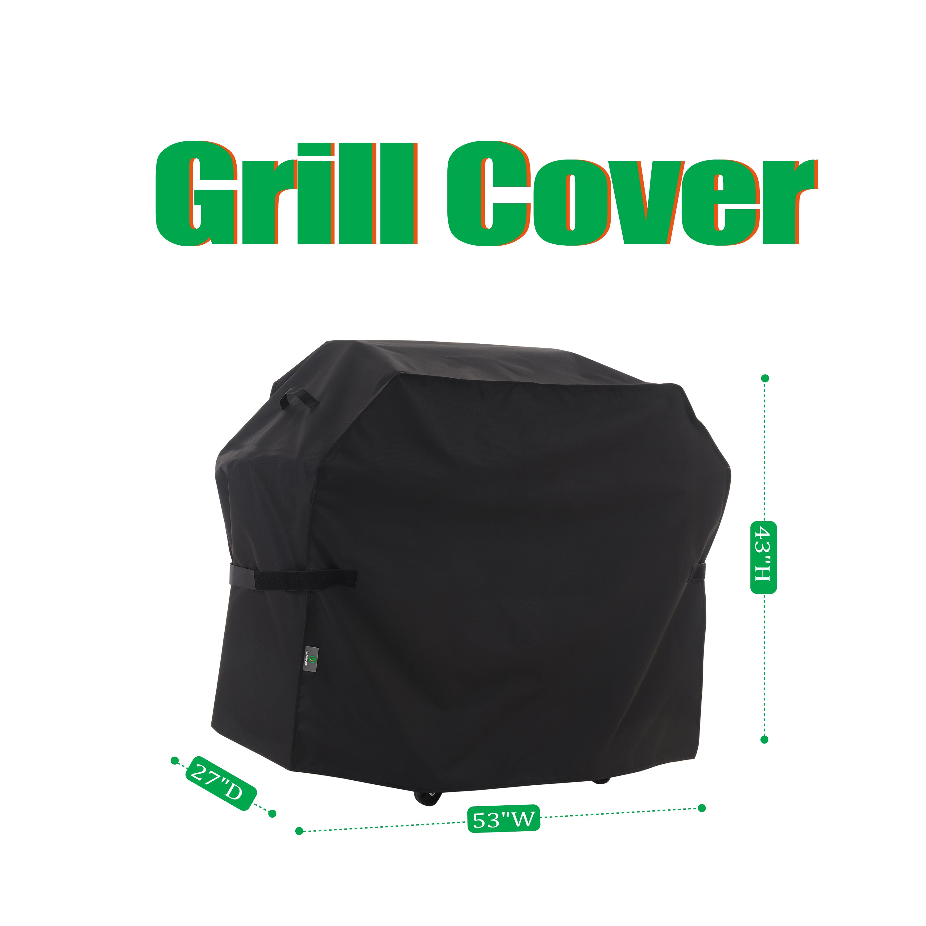 2025 Edition Waterproof Outdoor Patio Grill Cover - Black