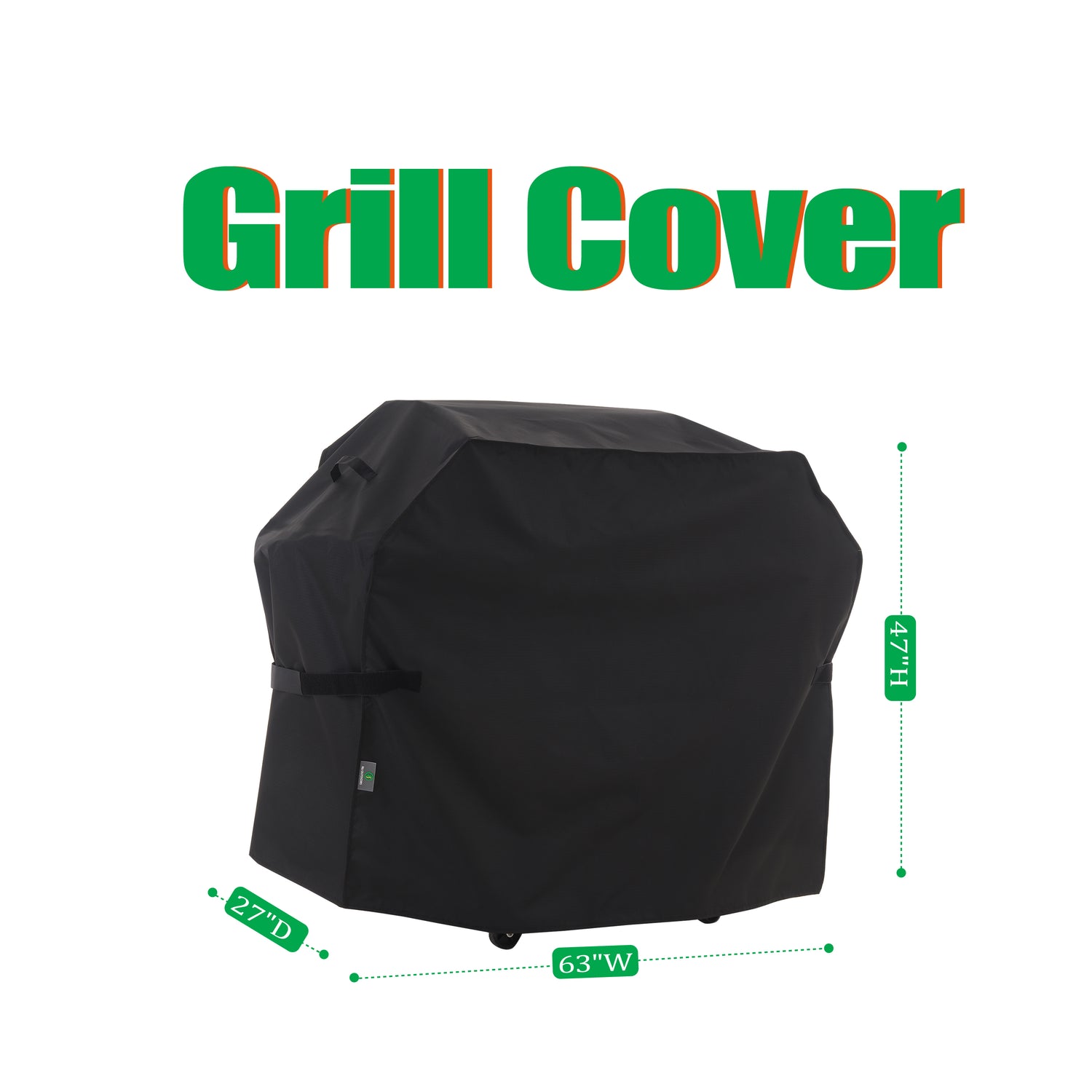 2025 Edition Waterproof Outdoor Patio Grill Cover - Black