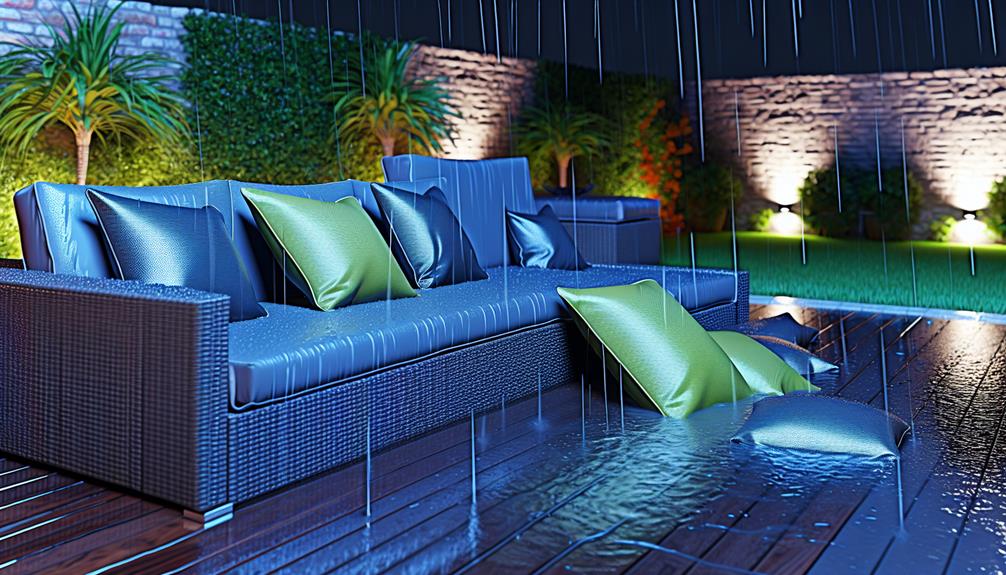 Rain or Shine: The Truth About Leaving Outdoor Cushions in the Rain