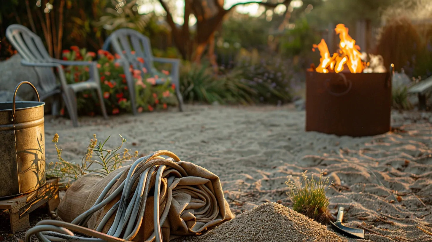 How to Put Out Fire Pit