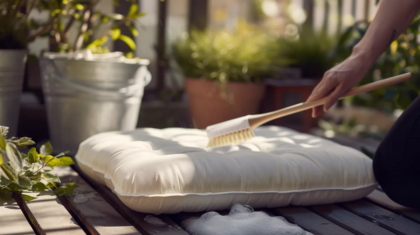 How to Clean White Sunbrella Cushions