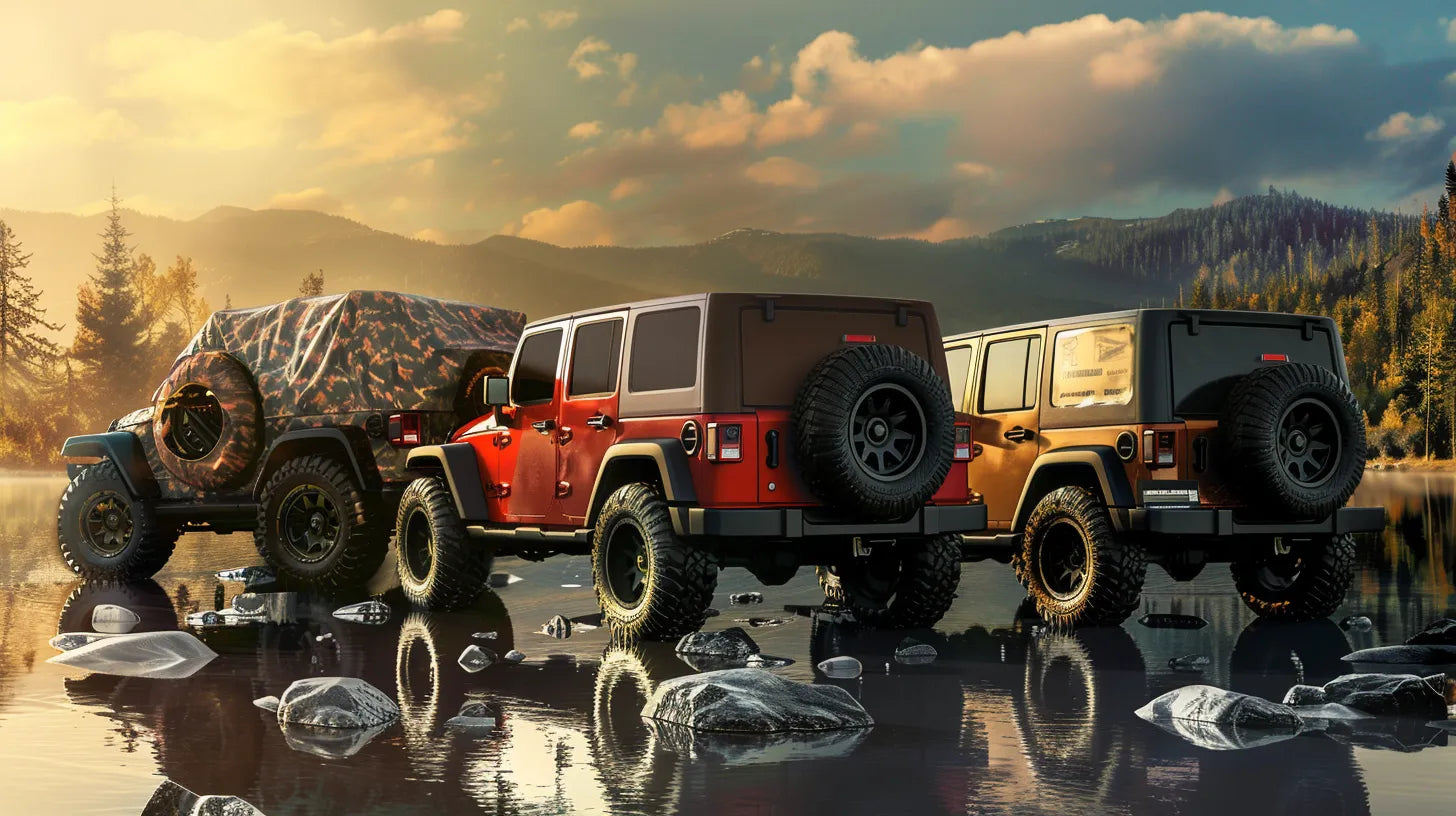 Exploring the World of Jeep Spare Tire Covers: A Comprehensive Guide to Styles, Materials, and Customization Options