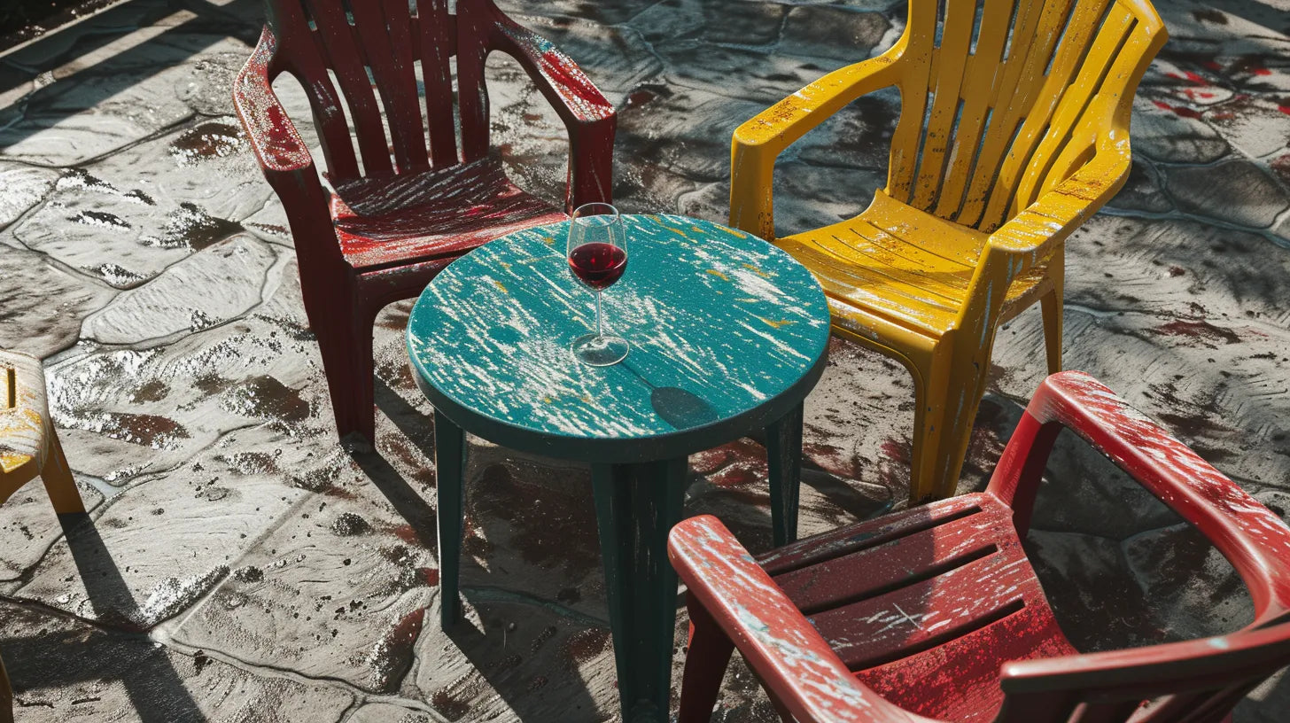 How to Remove Stains From Plastic Patio Furniture