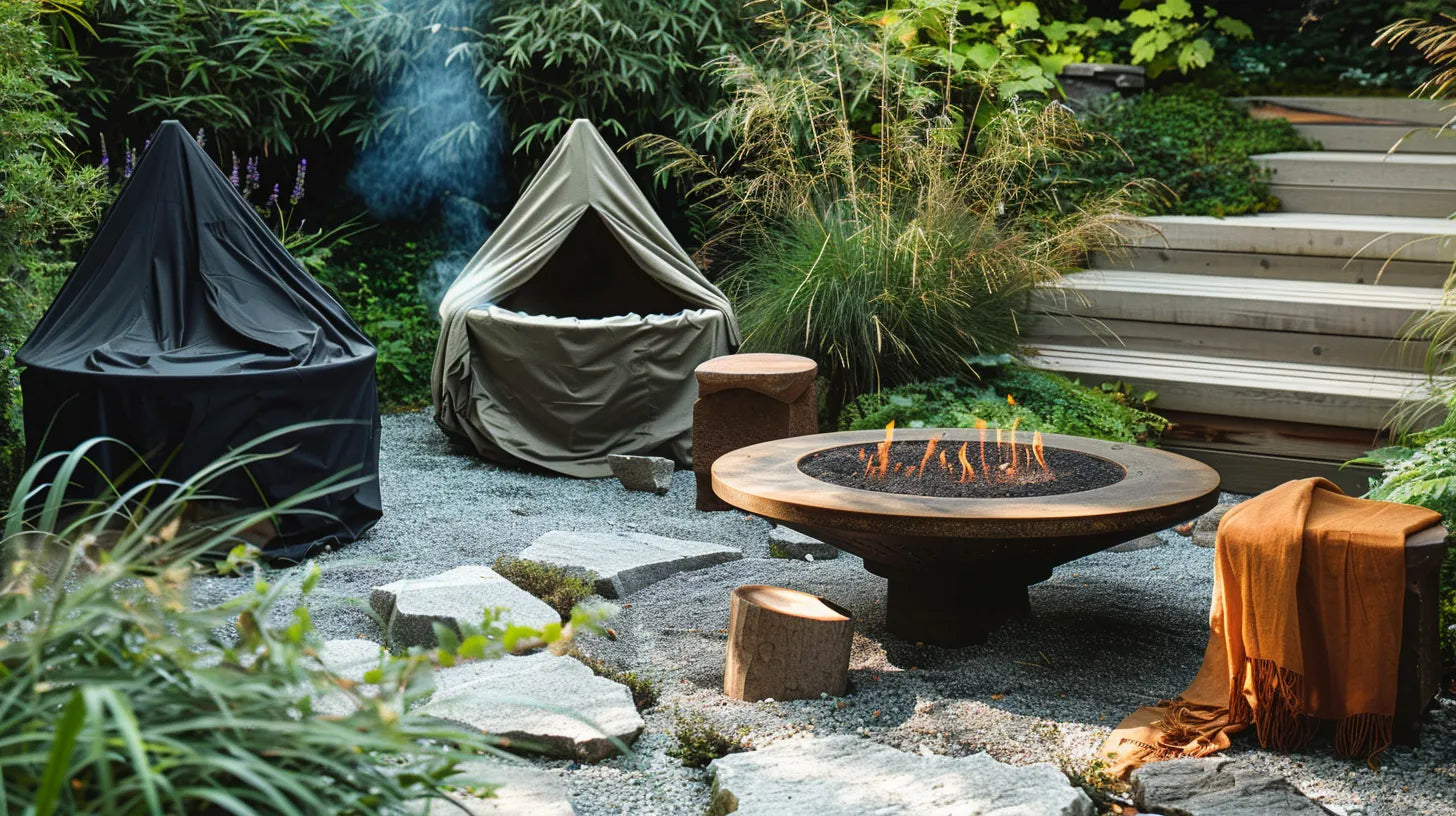 Can I Use Outdoor Furniture Covers for Outdoor Fire Pits?
