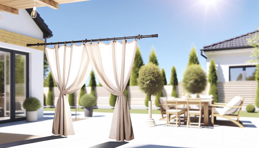 Elevate Your Outdoor Space: DIY Outdoor Curtain Rods for a Stylish and Functional Look