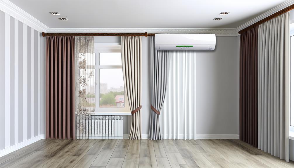 Beat the Heat: A Guide to Hanging Curtains Around Your Window Air Conditioner