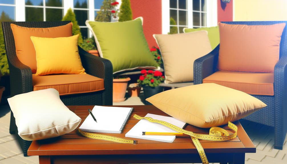 Measure Twice, Shop Once: How to Get Accurate Measurements for Outdoor Cushions