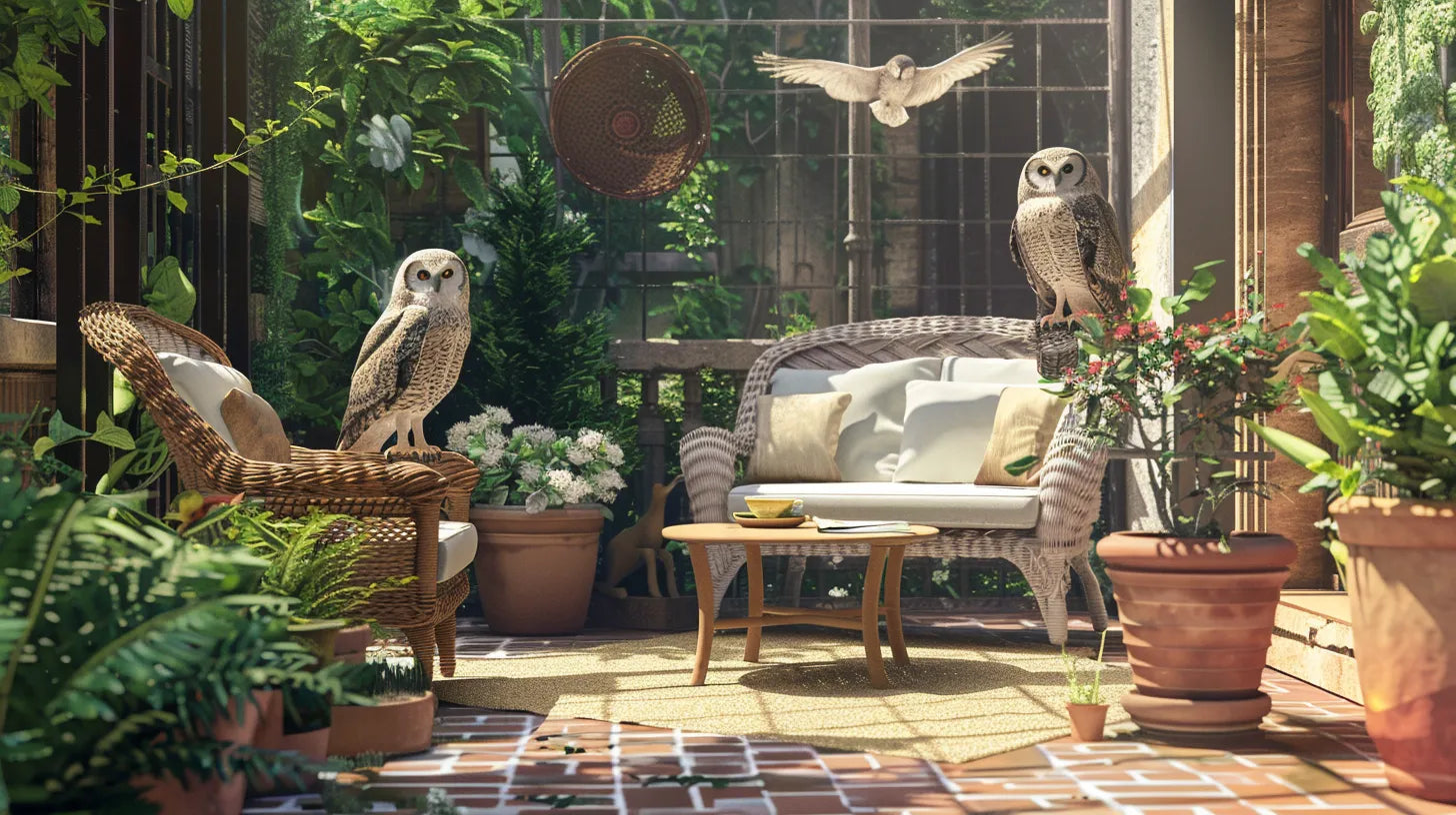 How to Keep Birds off Patio Furniture