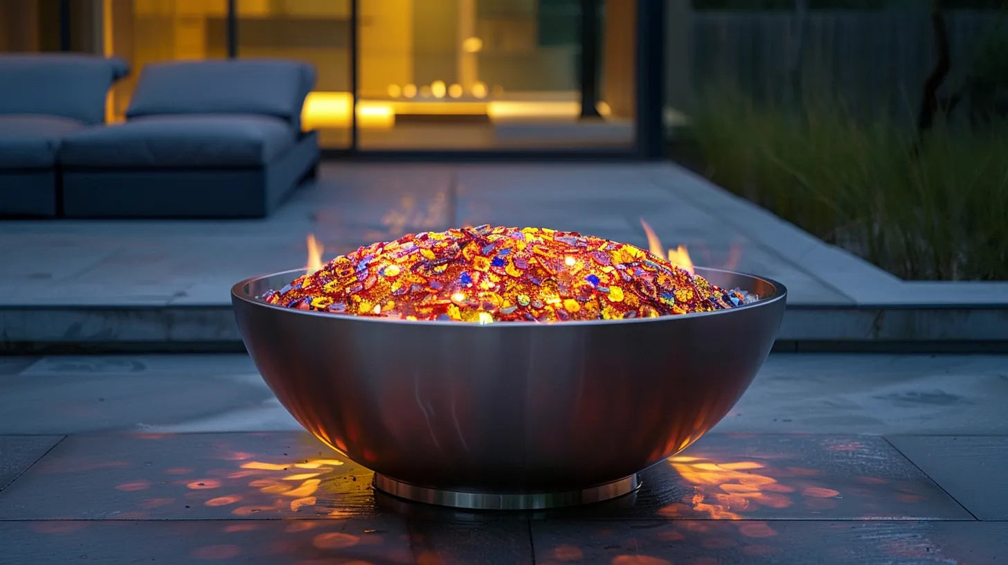 How to Use Fire Glass