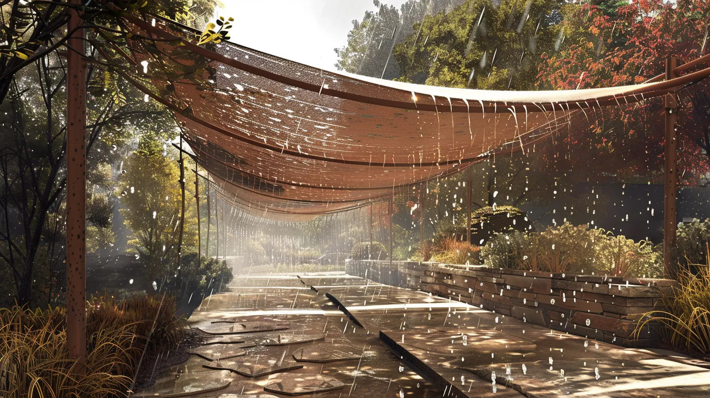 How to Keep Water From Pooling on a Canopy