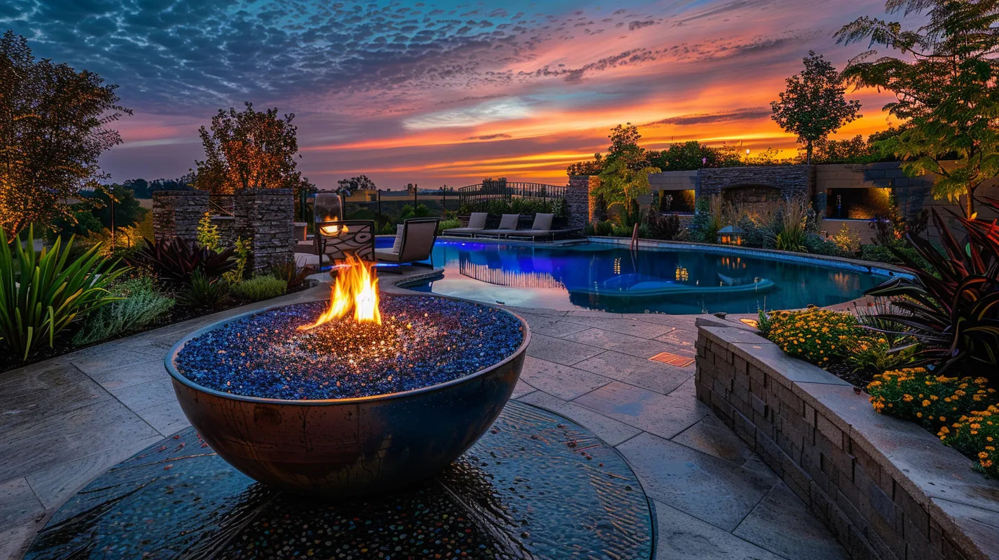 Exploring the Aesthetics and Functionality of Fire Pit Glass: Types, Safety Considerations, and Installation Tips for Enhancing Your Outdoor Living Space