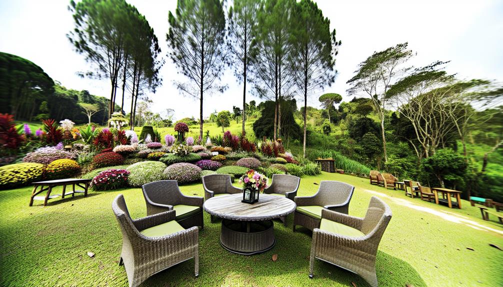 Embrace the Curve: Inspiring Ideas for a Stylish Round Outdoor Seating Area