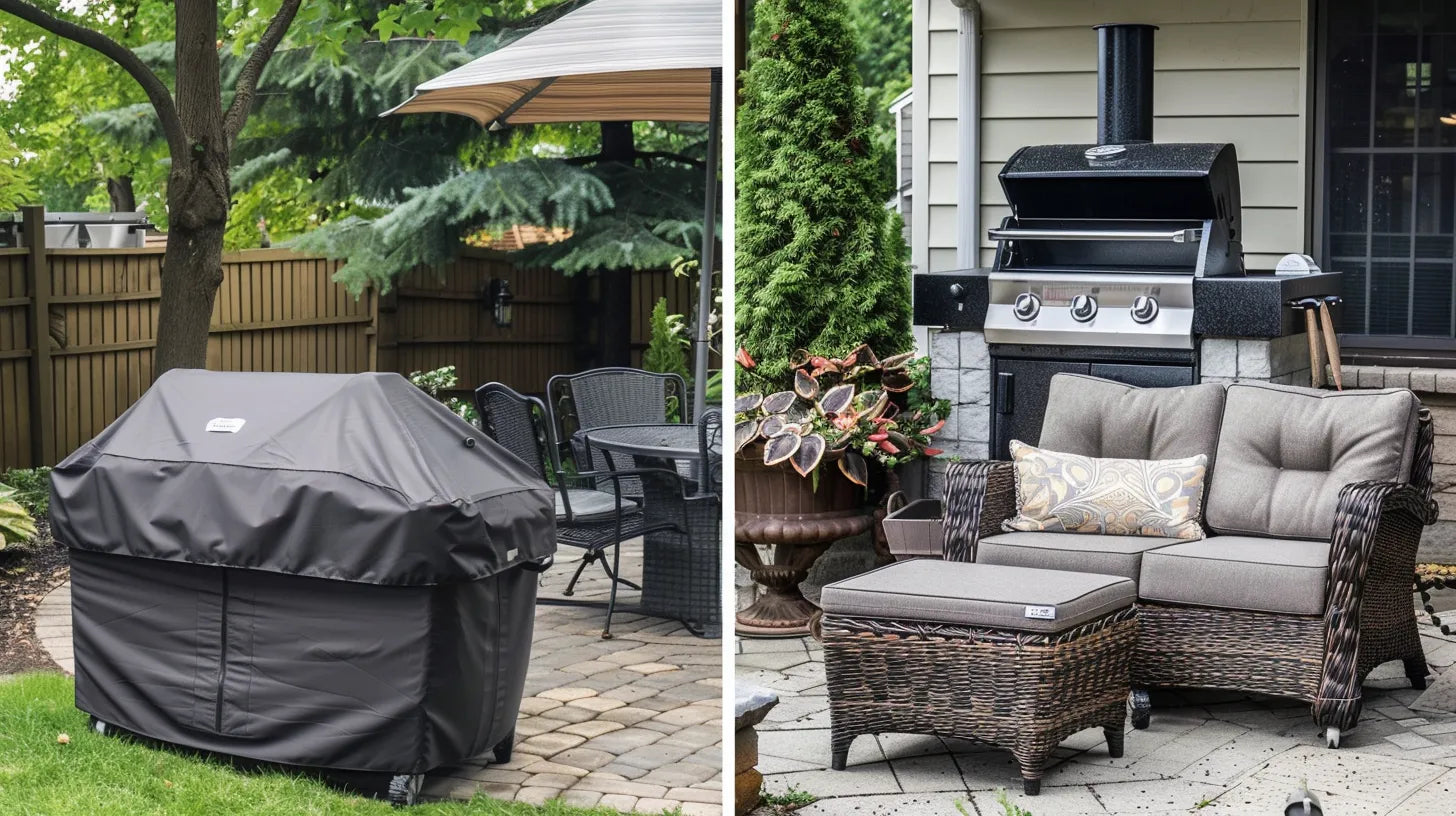 Can I Use Outdoor Furniture Covers for Grills or Barbecues?