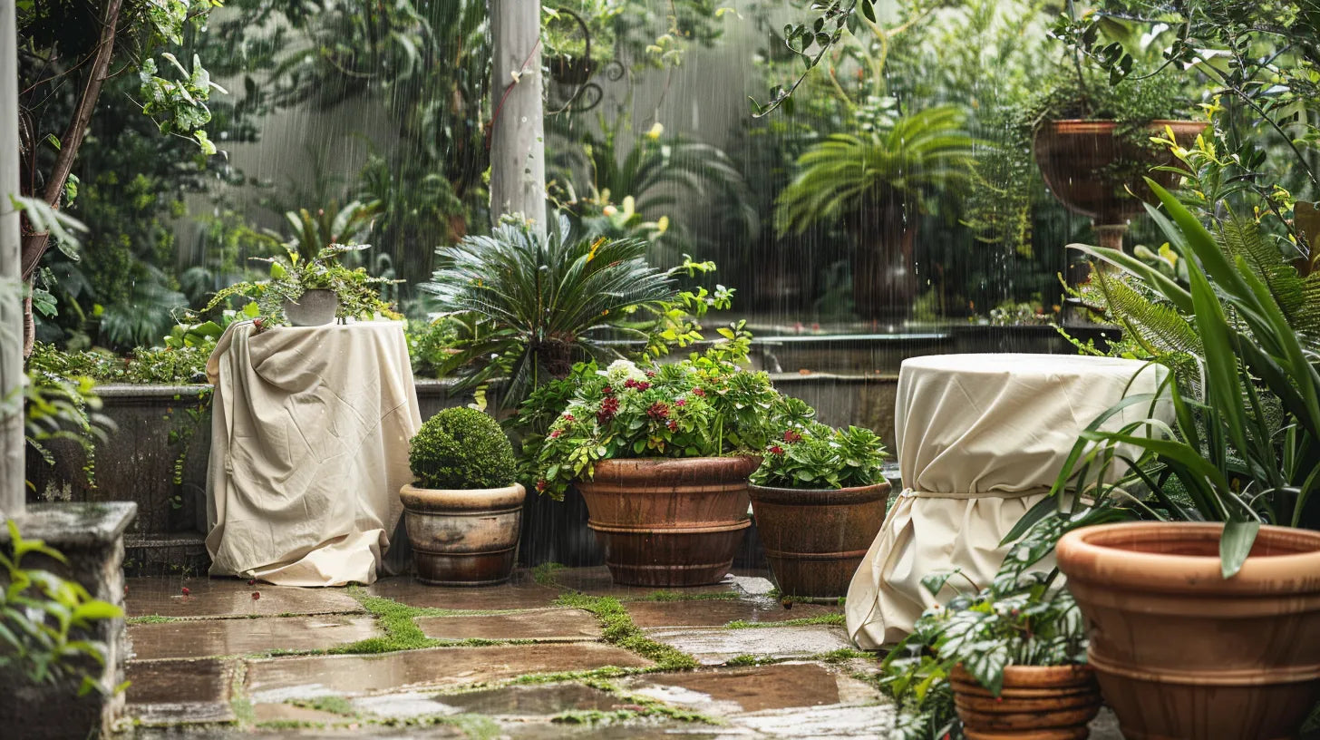 Can I Use Outdoor Furniture Covers for Outdoor Planters or Pots?
