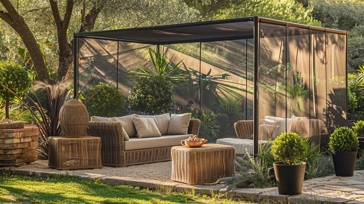 Are There Outdoor Furniture Covers With a Mesh Ventilation Panel?