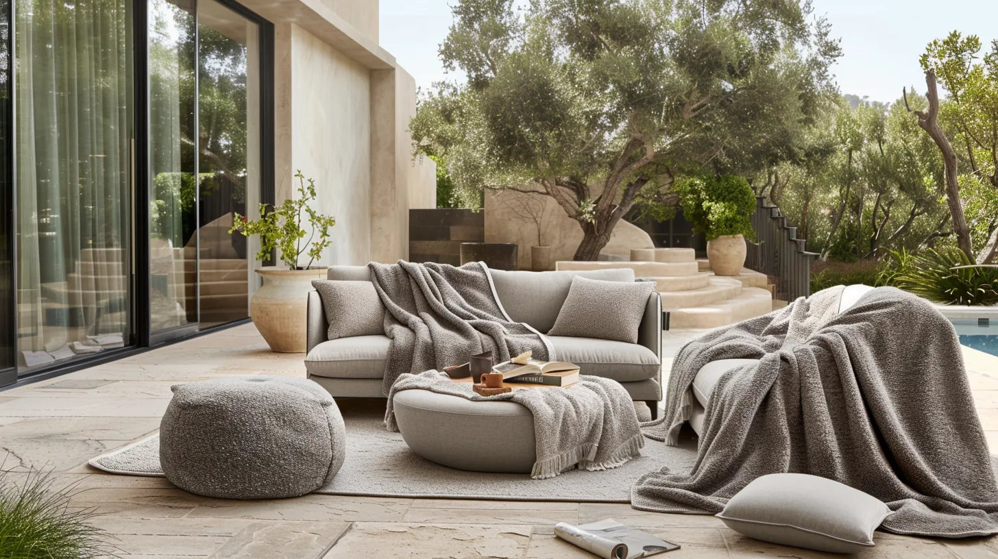 Are There Outdoor Furniture Covers With a Textured Surface for Better Grip?