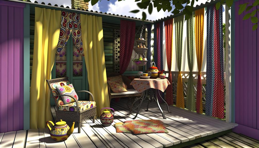 Small Porch, Big Impact: Transform Your Space with Clever Curtain Solu ...