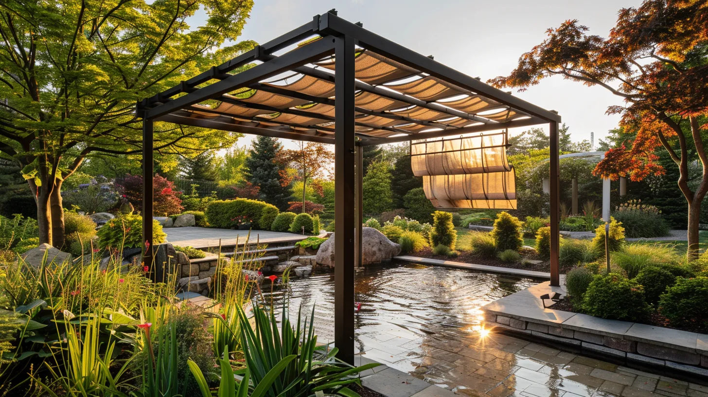 Exploring the World of Pergola Roof Covers: Materials, Designs, and Installation Tips for an Enchanting Outdoor Space