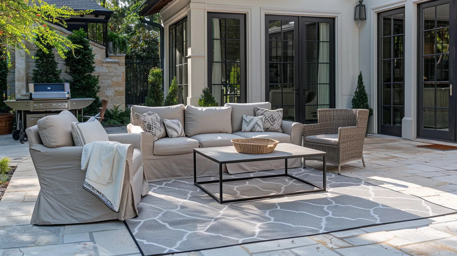 Can I Use Outdoor Furniture Covers for Outdoor Rugs or Mats?