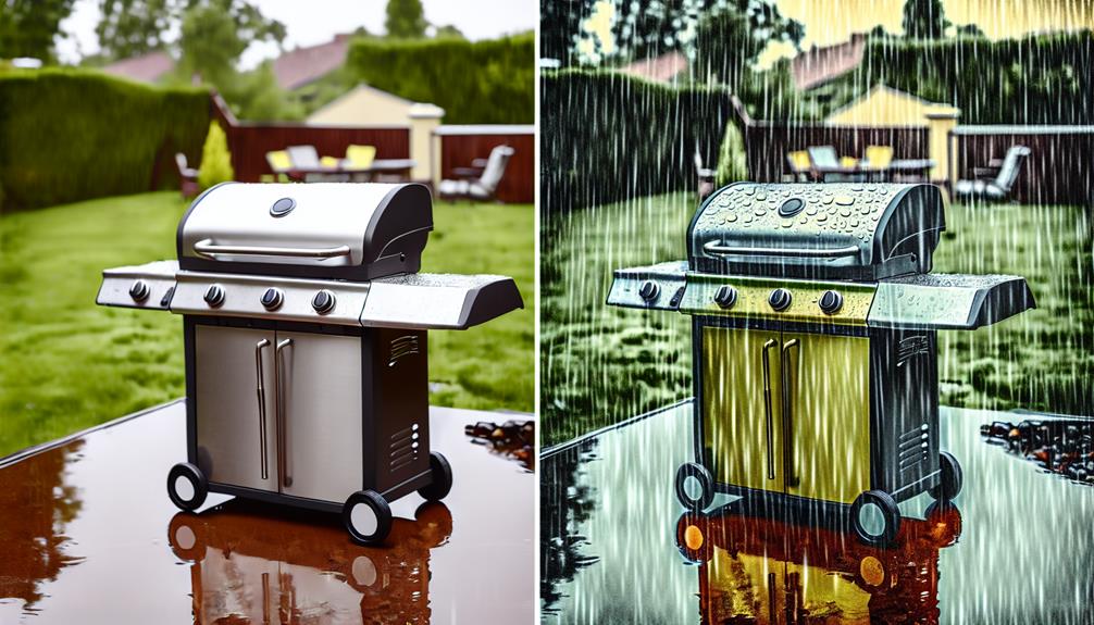When Water Meets Flames: What Really Happens if Your Gas Grill Gets Wet?