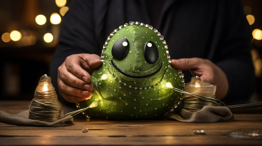 Bring Nightmare Before Christmas to Life: DIY Oogie Boogie Ornament Tutorial