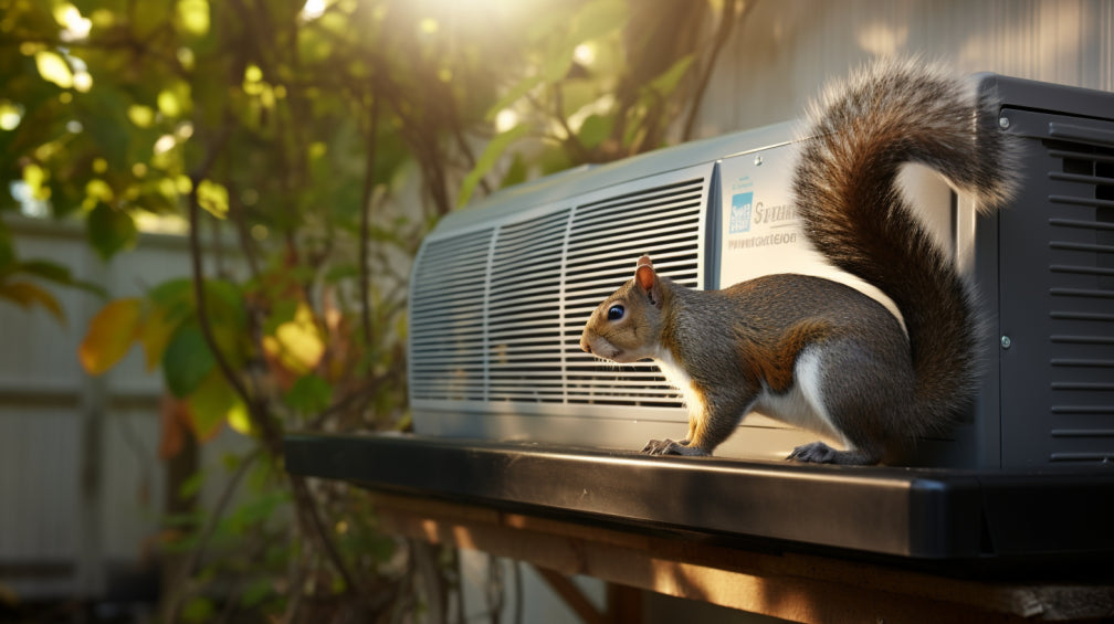 Pesky Squirrels and Your AC: How to Deal with Squirrel Poop on Your Air Conditioner