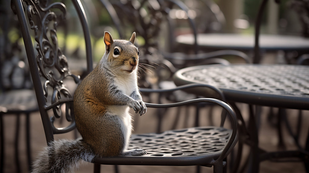 Defend Your Outdoor Décor: Preventing Squirrels from Chewing on Patio Furniture