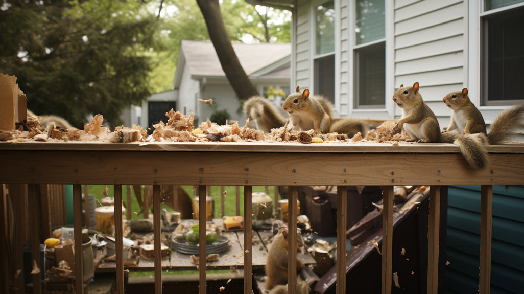 Squirrel-Proof Your Deck: Effective Strategies to Keep Them from Chewing